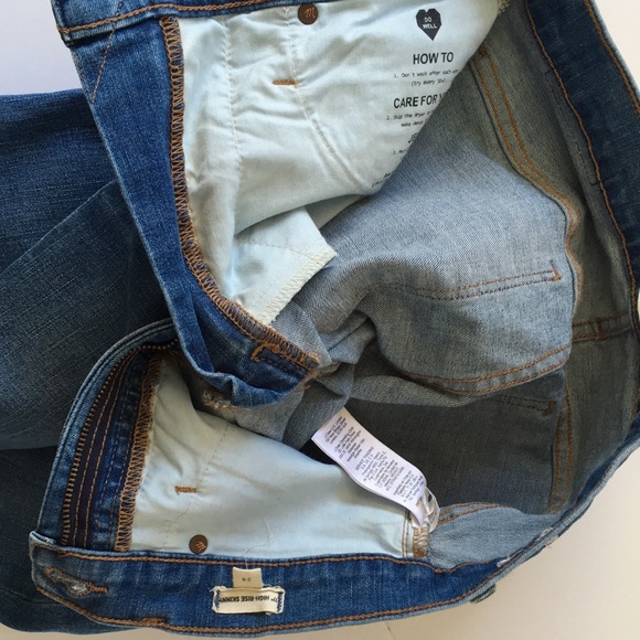 MADEWELL 11” high-rise skinny jeans size 27 - Picture 6 of 8